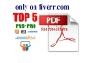 premium PDF Submission Service, Manually