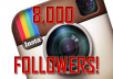 Give You 8,000 Instagram Followers (8K Followers!)