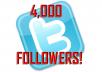 Provide 4,000 Twitter Followers [4K Real Looking Followers!]