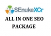 create MASSIVE quality links with Senuke X Cr to rank your site on Google, Buy 2 Get 1 Free, custom made penguin friendly template ...........