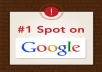 increase your SERP google rank within 3 weeks 