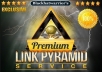 create Ultimate Link Pyramid of 100+ Web Properties and 5000+ Wiki Articles | Best Link Pyramid Service !!!!!