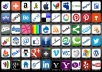 ****promote your business,brand,website etc to 50,000+ members on facebook, twitter****