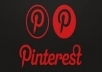 get you 631+ Pinterest Followers 100% real  on your website