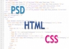 do your  html, css or responsive design 