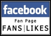 I will give 3000+ Facebook likes on your facebook FANPAGE in 24 hours 