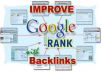 i will give you 2 permanent backlink PR4, 15 permanent backlink PR3 and 30 permanent backlink PR2 on blogroll 