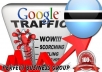 I send 1000 visitors via Google.co.bw Keyword to your website