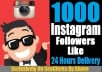 Get 1000 [PERMANENT] Instagram Follower OR Like In Your Profile