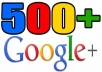 Add 500+ PERMANENT Google +1 Votes, Permanent, Real People, SEO friendly