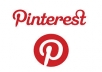 I will give you 555+ pinterest followers, 100% real and active user