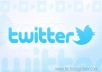 I will Give you 570+ Twitter Followers 100% Manually guarantee your page only 