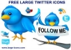 Give you *2555* twitter followers to any twitter account Only