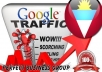 I send 1000 visitors via Google.com.ag by Keyword to your website
