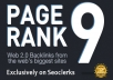 I will manually create 20 PR9-PR8 Google Safe[Penguin & Panda] Backlinks from AUTHORITY Sites + Ping them