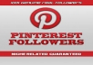 provide You, Real Human Verified 400+ High Quality Pinterest Followers