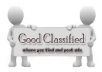 I will post your classified ad to Top 20 to 25 classified websites, manually