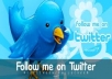 Give you 760+ Twitter Followers, 100% real & Genuine only