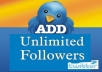 i will Show You Where To Get Unlimited TWITTER followers