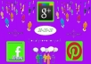 supply 100 PR7+ Backlinks 20 Google Plus, 20 Delicious, 20 Pinterest, 20 Folkd, 20 StumbelUpon for your site with tittle and keywords
