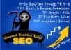 will shoot 700+ Angela backlinks to rock your site on top of Google, include edu and gov backlink  