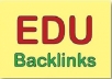 create 25 pr7 to pr4 dofollow edu gov + 20 pr9 to pr4 profile backlinks and ping for ..