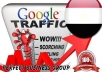 I send 1000 visitors via Google.com.eg by Keyword to your website