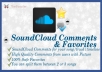 give you 100+ SoundCloud Comments and 100+ Favorites to your song / track / timeline you can also split them@!@