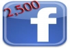 give 2500 USA Facebook Likes to your Facebook fanpag, photo, website  for