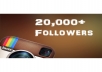Get you 21,000+ INSTAGRAM FOLLOWERS, in Less than 10 hours