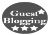 Guest Post On Your Behalf 