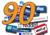 make 90 top high PR Social Bookmarks