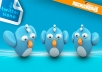 provide 25000+ real looking twitter follower with out needing password with less than 15 hours