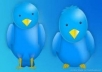 Get You 1000+ Twitter Tollowers in Less than 10 hours only