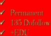 build Permanent 135 High Pr Backlinks pr7 pr6 pr5 Manually Plus 100 Edu Back links to Your Website