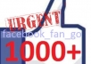 give 1000+ Facebook likes on your fanpage and advertise your website to 200,000+ twitter followers in 24 hours