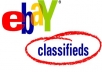 LIST your 10 ads on HIGH PR website- ebayclassifieds