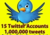 give you 5million tweets for 50 dollars or 8million tweets for 70 dollars or 85000 tweets 2 times