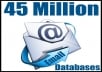 Give You 45 Million Fresh Emails Database of 2013 Year Gift
