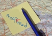 proofread your work for