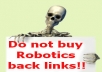 submit your website/blog to 500 high PR directories manually, here is no Robot!