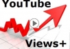 give you ⇨ 1000+ REAL YouTube views +50 Subscribers +50 Likes +50 Favorites ⇨ [Real People No Bots] 