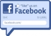 give you 200 real facebook like only for