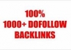 create 1000 DOFOLLOW backlinks