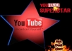 give you 60 000 youtube views, 200 video likes, 36 relevant comments and 300 channel subscribers 