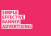 advertise you banner in header of my website (2k traffic/day)
