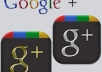 provide 505 google +1 to your site only in under 24 hours