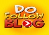 Provide 50 High PR Blog Commenting 5PR6 + 10PR5 + 15PR4 + 20PR3 dofollow and auto approve