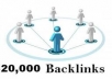 use scrapebox to build more than 20000 backlinks