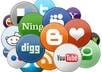 submit your website MANUALLY to the top social bookmarking sites PR9 to PR5 and ping it